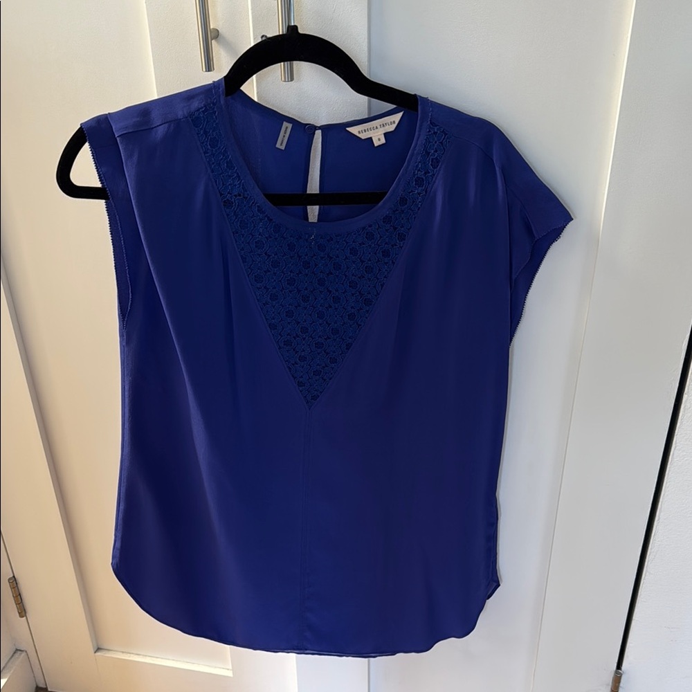 Rebecca Taylor Women's Blue Top
